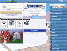 Tablet Screenshot of fr.powerpets.com